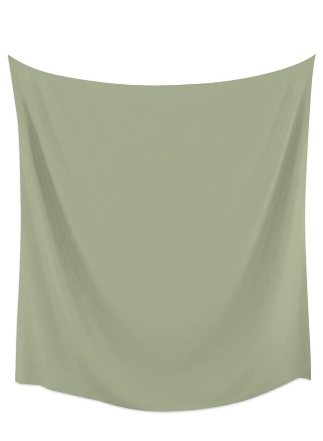 LooPoP Sage Green Tapestry Wall Hanging Tapestries Spring Green Solid Color Aesthetic Tapestry for Bedroom Living Room Dorm College Boys Girls Room Wall Art Decor Funny Decorative Backdrop 50x60 Inch - Image 5